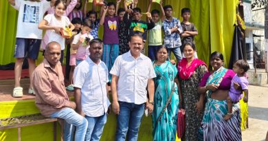 भिमनगरमध्ये जीवन ज्योती प्रतिष्ठानतर्फे ‘प्रदूषणमुक्त दिवाळी’चा प्रेरणादायी उपक्रम