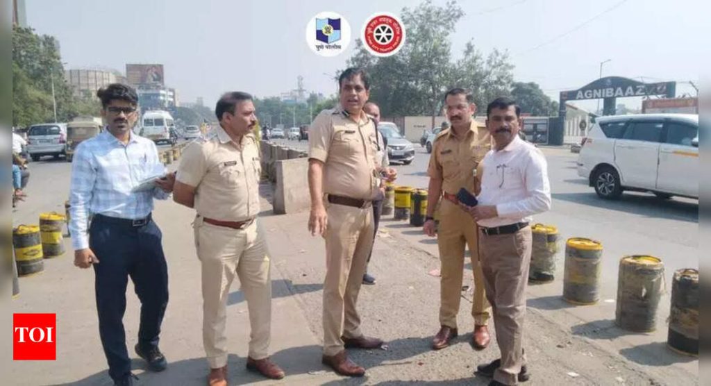 नगर रोड यू-टर्नमुळे प्रवाशांचा संताप, सुरक्षेचा प्रश्न निर्माण झाला आहे