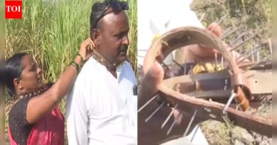 Pune: पिंपरखेड ग्रामस्थांनी बिबट्याच्या हल्ल्यापासून बचाव करण्यासाठी लोखंडी अणकुचीदार कॉलर लावले; दैनंदिन जीवन विस्कळीत