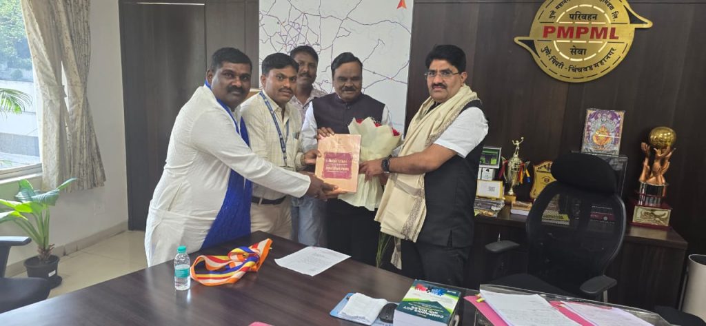 डॉ. बाबासाहेब आंबेडकर नॅशनल असोसिएशन ऑफ इंजिनियर्सतर्फे पंकज देवरेंना गौरवपत्र