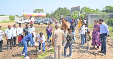 आनंदी जीवन फाउंडेशन’तर्फे 100 झाडांचे वृक्षारोपण