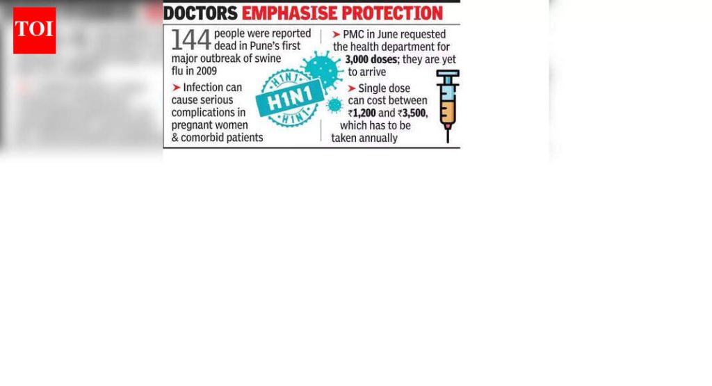 पुणे महानगरपालिका राज्य सरकारकडून स्वाइन फ्लू लसीच्या डोसची वाट पाहत आहे