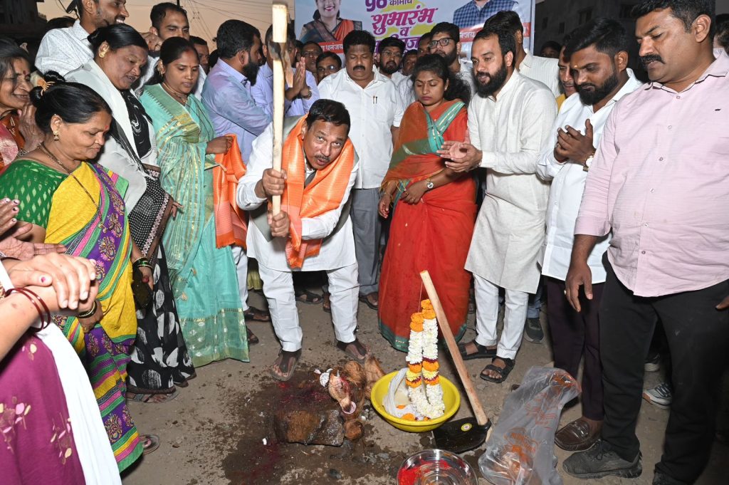 निवडणुकीपूर्वीच विकासाचा झपाटा : प्रभाग क्रमांक १ मध्ये सौ. पूजा धनंजय जाधव यांचे भरीव काम