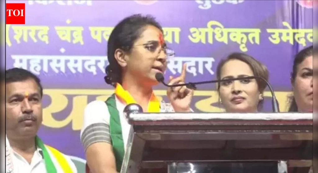 भाजपने झुकले, महा नागरी निवडणुकीच्या प्रचाराचा दर्जा कमी केला: काँग्रेस आणि राष्ट्रवादी (एसपी)