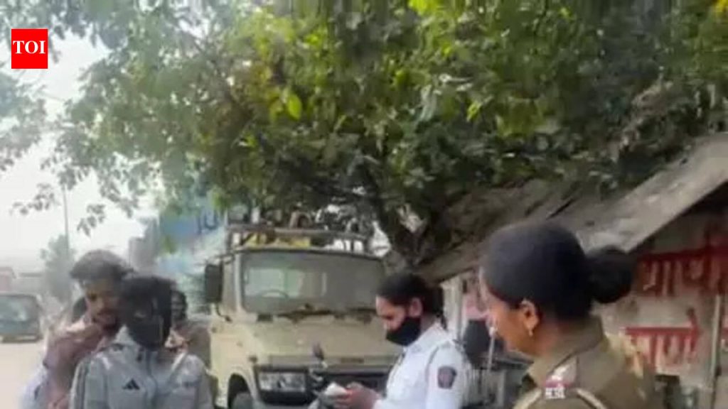 दुसऱ्या दिवशीही कारवाई सुरू असल्याने 829 ट्रिपल सीट रायडर्सना दंड ठोठावण्यात आला आहे