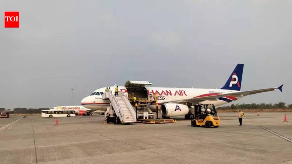 नाशिक विमानतळावरील आंतरराष्ट्रीय मालवाहतूक चालू आर्थिक वर्षात 9 हजार टनांवर आहे