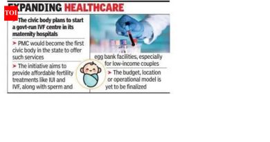 परवडणारे प्रजनन उपचार प्रदान करण्यासाठी नागरी संस्था IVF केंद्र चालवते
