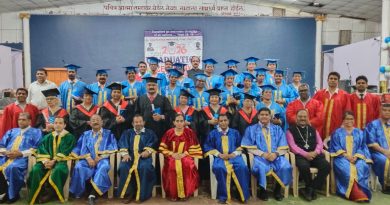 आगापे इन्स्टिट्यूट पुणे तर्फे पदवीदान सोहळा उत्साहात संपन्न 