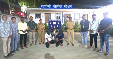 रात्री घरफोडी करणारे अज्ञात आरोपींचा शोध घेवून दोन सराईत आरोपींना केले जेरबंद