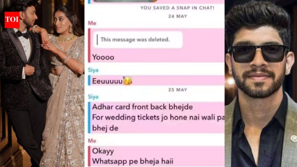 केतन अग्रवालच्या हत्येतील ‘स्नॅपचॅट’ क्लू: सिया गोयलने चेतनला दोष दिल्याच्या काही दिवसांनंतर, तिच्या ‘मजकूर’मध्ये नवीन ट्विस्ट जोडला गेला | पुणे बातम्या
