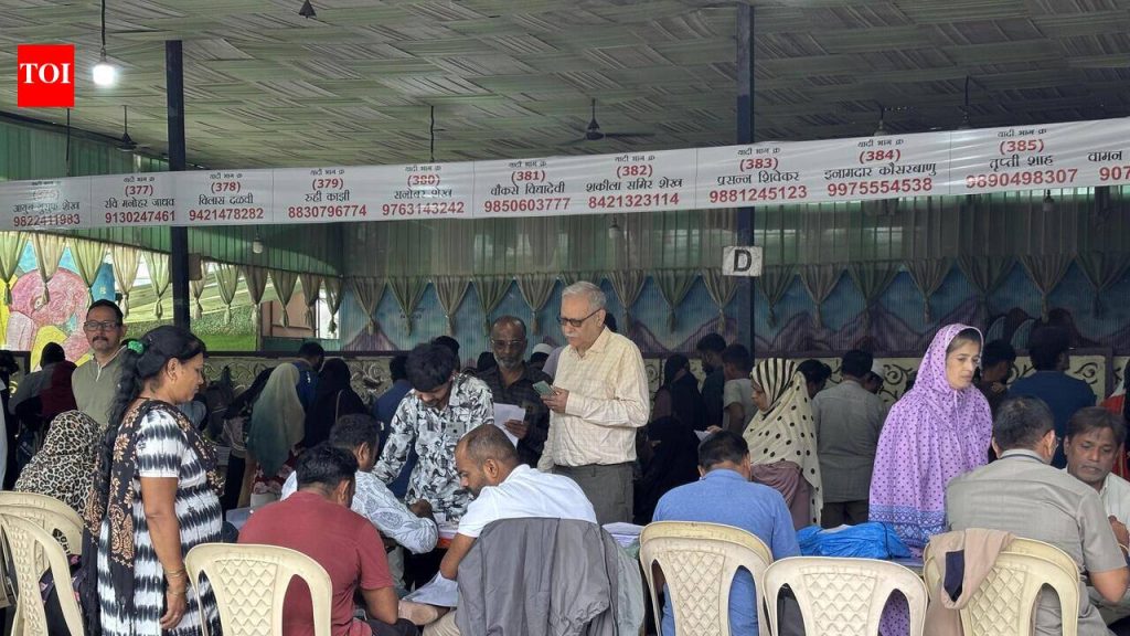 एक कुटुंब, अनेक बीएलओ: मतदार कागदोपत्री काम पूर्ण करण्यासाठी वेगवेगळ्या दिशेने गर्दी करतात